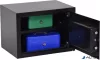 Lemezszekrény, elektronikus zár, 17,3 l, 250x350x250 mm, KINGSAFE 'Protect 25 E'