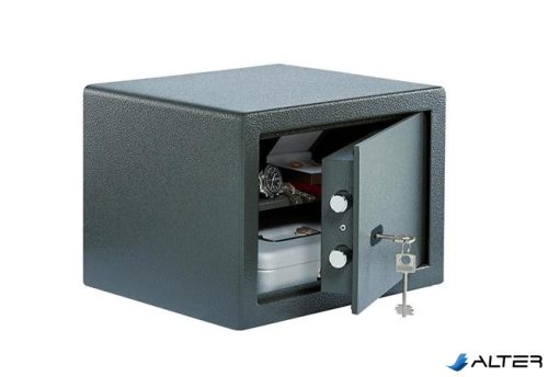Bútorszéf, kulcsos zár, 21,1 l, 255x350x300 mm, BURG WACHTER "PureSafe PS 120 K"