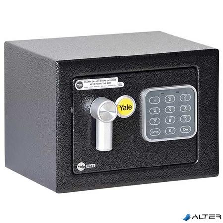 Bútorszéf, elektronikus zár, 4,2 l, 170x230x170 mm, YALE "YSV/170/DB1"