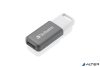 Pendrive, 128GB, USB 2.0, VERBATIM "Databar", szürke