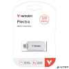 Pendrive, 128GB, USB-C 3.2 Gen1, VERBATIM "Plectra", fehér
