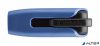 Pendrive, 128GB, USB 3.2, 175/80 MB/s, VERBATIM "V3 MAX", kék-fekete