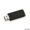 Pendrive, 16GB, USB 2.0, VERBATIM "Slider", fekete