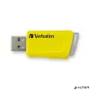 Pendrive, 3 x 16GB, USB 3.2, 80/25MB/sec, VERBATIM "Store n Click", piros, kék, sárga