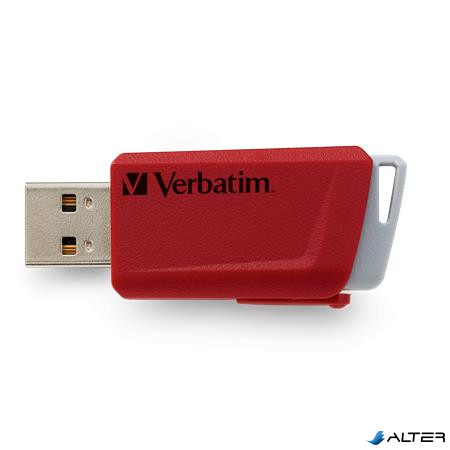 Pendrive, 3 x 16GB, USB 3.2, 80/25MB/sec, VERBATIM "Store n Click", piros, kék, sárga