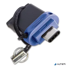 Pendrive, 32GB, USB 3.0+USB-C adapter, VERBATIM, "DUAL"
