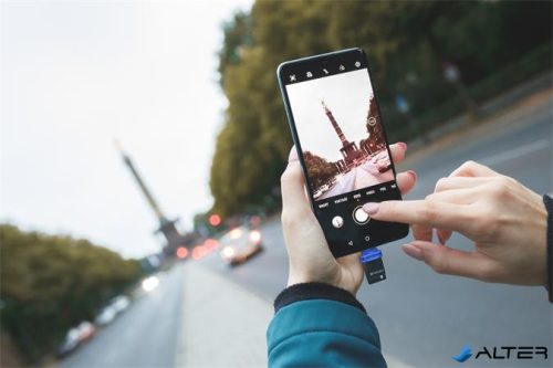 Pendrive, 32GB, USB 3.0+USB-C adapter, VERBATIM, "DUAL"