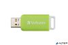 Pendrive, 32GB, USB 2.0, VERBATIM 'Databar', zöld