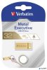 Pendrive, 32GB, USB 3.2, VERBATIM "Executive Metal", arany