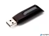 Pendrive, 32GB, USB 3.2, 60/12MB/s, VERBATIM "V3", fekete-szürke