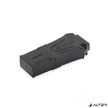 Pendrive, 32GB, USB 2.0, extra ellenálló, VERBATIM "ToughMAX", fekete