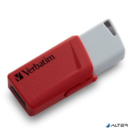 Pendrive, 2 x 32GB, USB 3.2, 80/25MB/sec, VERBATIM "Store n Click", piros, kék