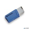 Pendrive, 2 x 32GB, USB 3.2, 80/25MB/sec, VERBATIM 'Store n Click', piros, kék