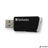 Pendrive, 32GB, USB 3.2, 80/25MB/sec, VERBATIM 'Store n Click', fekete