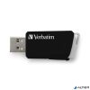 Pendrive, 32GB, USB 3.2, 80/25MB/sec, VERBATIM "Store n Click", fekete