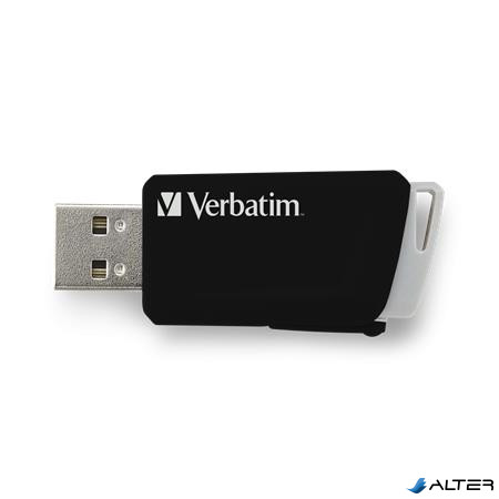 Pendrive, 32GB, USB 3.2, 80/25MB/sec, VERBATIM "Store n Click", fekete