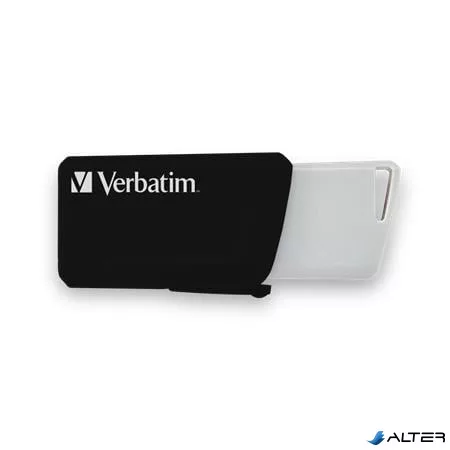 Pendrive, 32GB, USB 3.2, 80/25MB/sec, VERBATIM "Store n Click", fekete