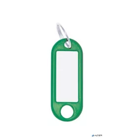 Kulcscímke, 10 db, WEDO zöld