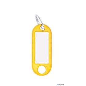 Kulcscímke, 10 db, WEDO sárga