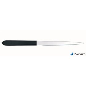 Levélbontó, fekete műanyag nyéllel, 21,5 cm WEDO