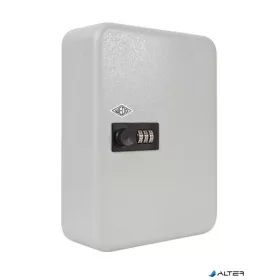 Zárható kulcsszekrény, számzáras, 24 db-os, WEDO