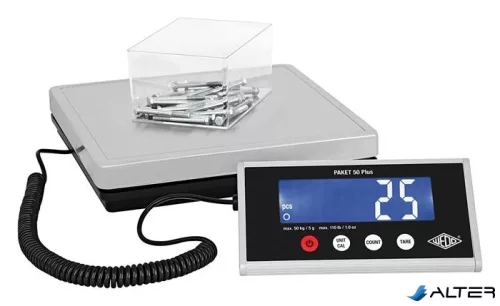 Csomagmérleg, digitális, 50 kg terhelhetőség, WEDO "Paket 50 Plus"