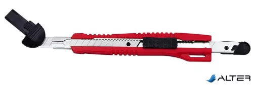 Univerzális kés, 9 mm, WEDO, 'Standard' piros