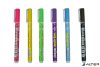 Filctoll készlet, 1-2 mm, metál arany, WEDO, 6 különböző színű kontúrral