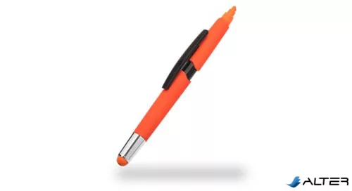 Multifunkciós golyóstoll, szövegkiemelő, érintő toll készlet, WEDO "3-in-1", neon színek