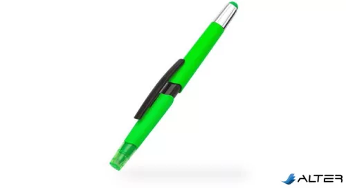 Multifunkciós golyóstoll, szövegkiemelő, érintő toll készlet, WEDO "3-in-1", neon színek