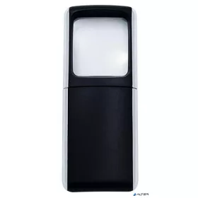 Nagyító, 35x38 mm, LED fénnyel, WEDO, fekete