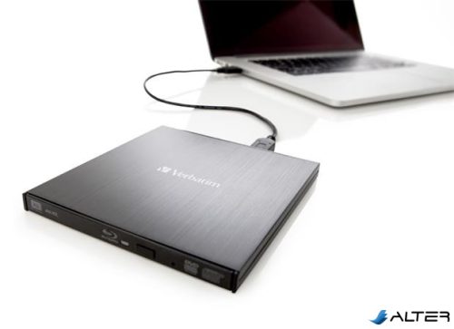 BluRay író, USB 3.0, külső, VERBATIM