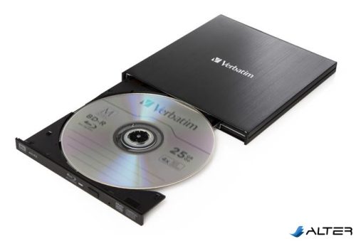 BluRay író, USB 3.0, külső, VERBATIM