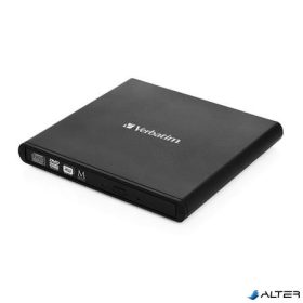 CD/DVD író, USB 2.0, külső, VERBATIM