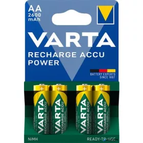   Tölthető elem, AA ceruza, 4x2600 mAh, előtöltött, VARTA 'Power'