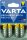 Tölthető elem, AA, ceruza, újrahasznosított, 4x2100 mAh, VARTA