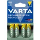 Tölthető elem, AA, ceruza, újrahasznosított, 4x2100 mAh, VARTA