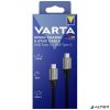 USB kábel, USB-C – USB-C, 2m, VARTA