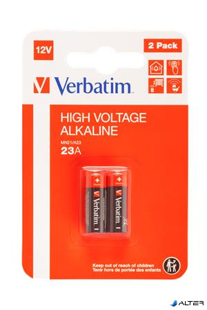 Speciális elem, 23AE/A23/MN21, 2 db, VERBATIM "Premium"