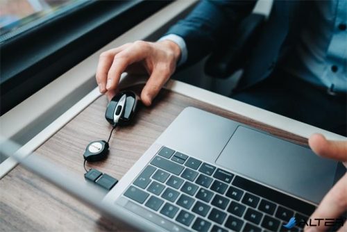 Egér, vezetékes, optikai, kisméret, USB, VERBATIM 'Go Mini', ezüst-fekete