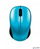 Egér, vezeték nélküli, optikai, közepes méret, USB, VERBATIM 'Go', karibikék