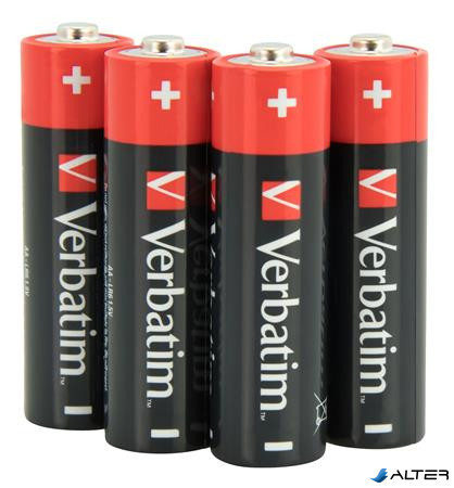 Elem, AA alkáli, 10 db, VERBATIM 'Premium'