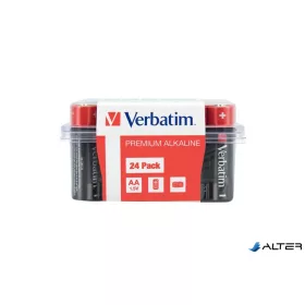 Elem, AA alkáli, 24 db, VERBATIM