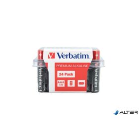 Elem, AAA, alkáli, 24 db, VERBATIM