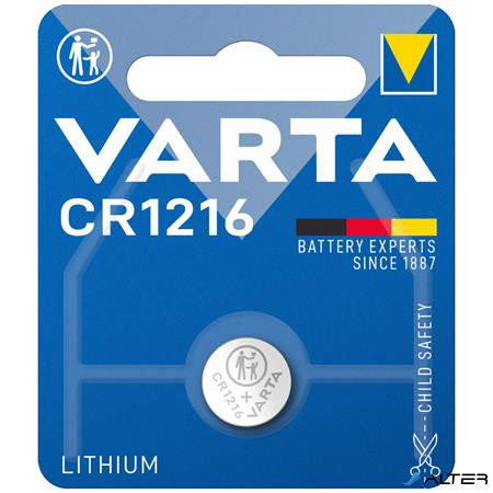Gombelem, CR1216, 1 db, VARTA