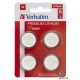 Gombelem, CR2430, 4 db, VERBATIM "Premium"