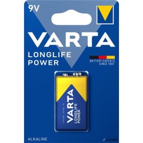 Elem, 9V, 1 db, VARTA 'Longlife Power'