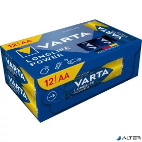   Elem, AA ceruza, 12 db, műanyagmentes, VARTA "Longlife Power"