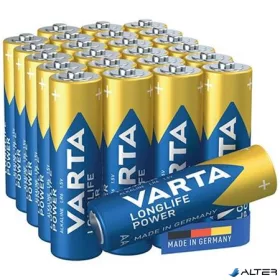   Elem, AA ceruza, 24 db, műanyagmentes, VARTA "Longlife Power"