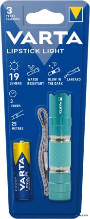 Elemlámpa, 1xAA, 1 LED, rúzs-forma, VARTA